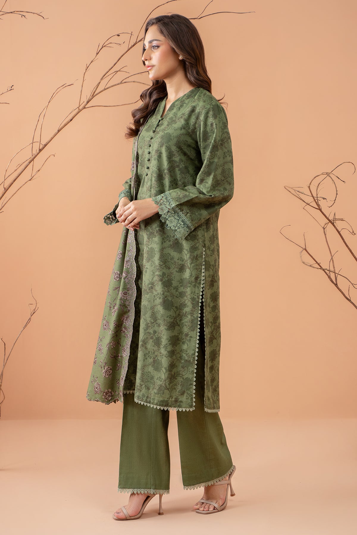 Kayseria | Winter Khaddar 24 | C6070-A - Ladies Clothes - Maria Faisal