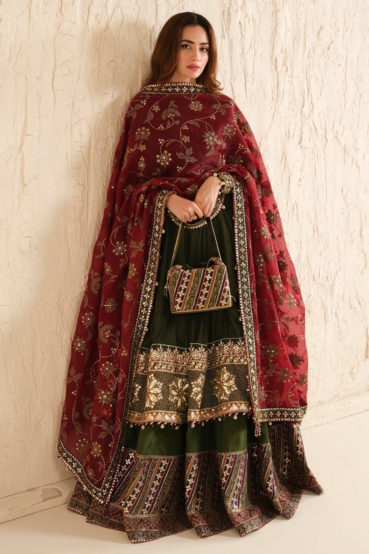 Jazmin | Velvet Edit 24 | Velvet Formal VF-2036 - Ladies Clothes - Maria Faisal