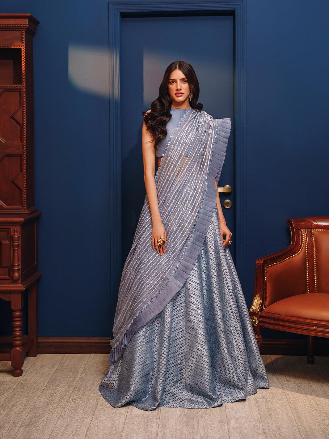 Amroz Atelier | Reveur Formals | Celestial Blue