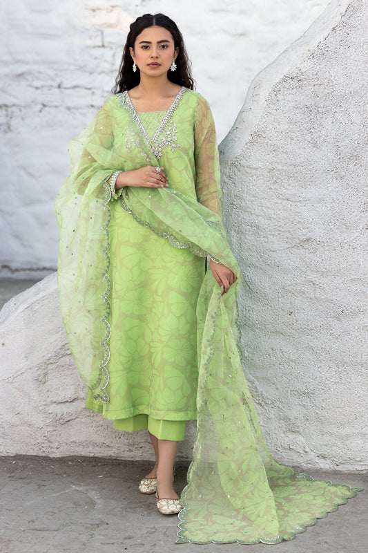 Charizma | Festive Pret | CMA - 5 - 022 GG - is Green dress from Charizma - Ladies Clothes - Maria Faisal