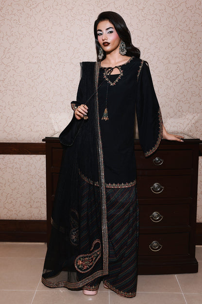 Charizma | Festive Pret | CMA - 5 - 084 B - is Black dress from Charizma - Ladies Clothes - Maria Faisal