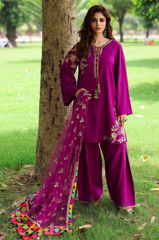 Charizma | Festive Pret | CMA - 5 - 106 P - is Purple dress from Charizma - Ladies Clothes - Maria Faisal