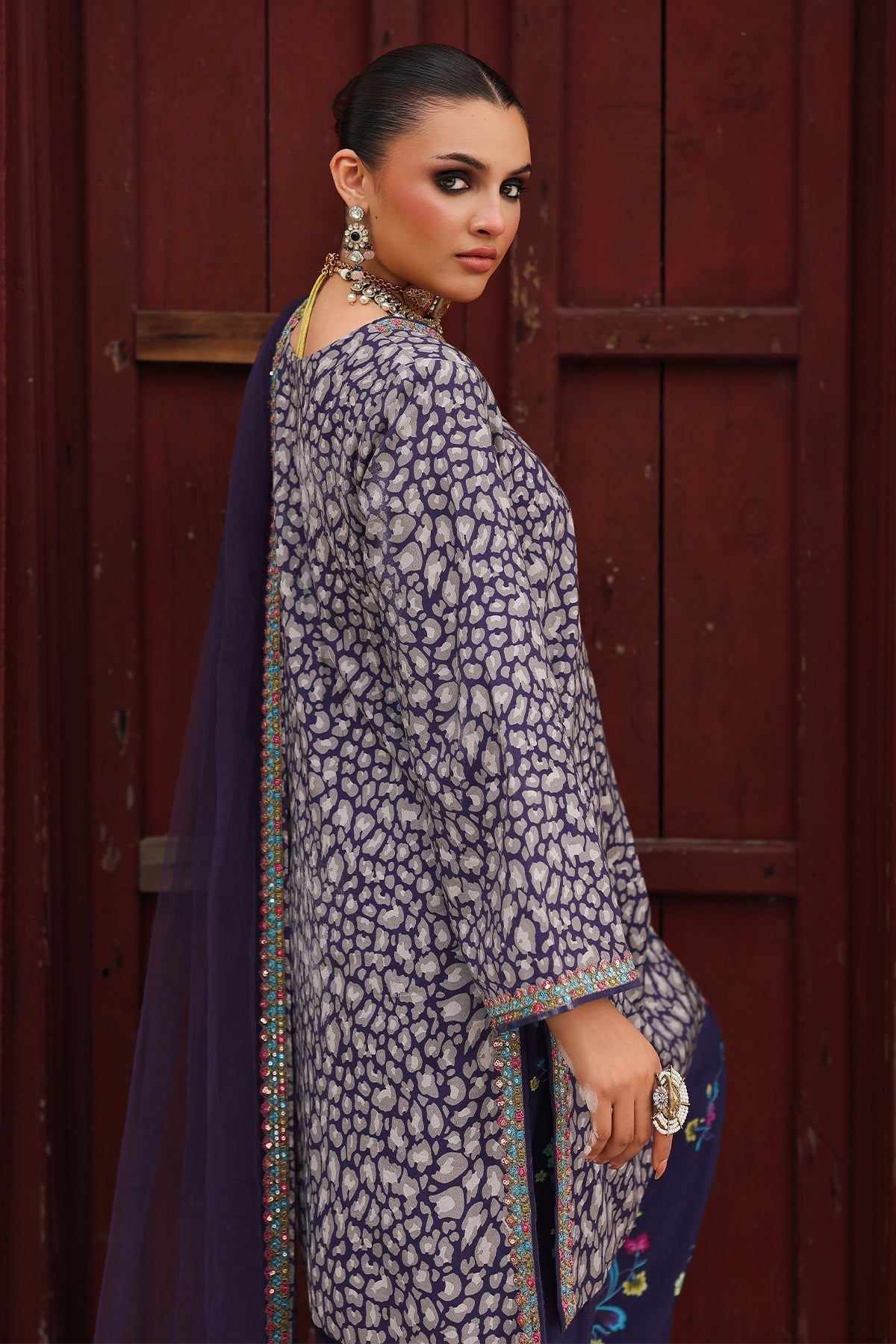 Charizma | Festive Pret | CMA - 5 - 121A - is Blue dress from Charizma - Ladies Clothes - Maria Faisal