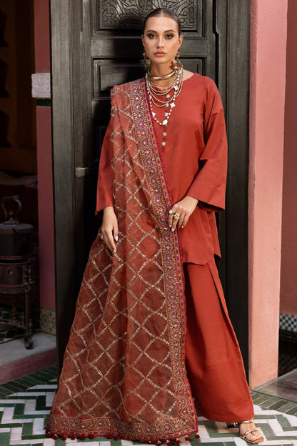 Charizma | Festive Pret | CMA - 5 - 140 PN - is Pink dress from Charizma - Ladies Clothes - Maria Faisal