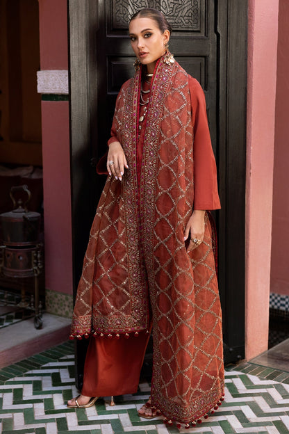 Charizma | Festive Pret | CMA - 5 - 140 PN - is Pink dress from Charizma - Ladies Clothes - Maria Faisal