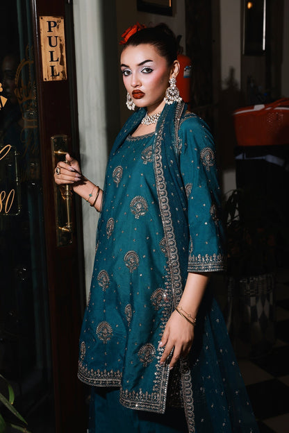 Charizma | Festive Pret | CMA - 5 - 146 Z - is Zinc dress from Charizma - Ladies Clothes - Maria Faisal