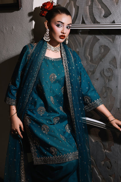 Charizma | Festive Pret | CMA - 5 - 146 Z - is Zinc dress from Charizma - Ladies Clothes - Maria Faisal
