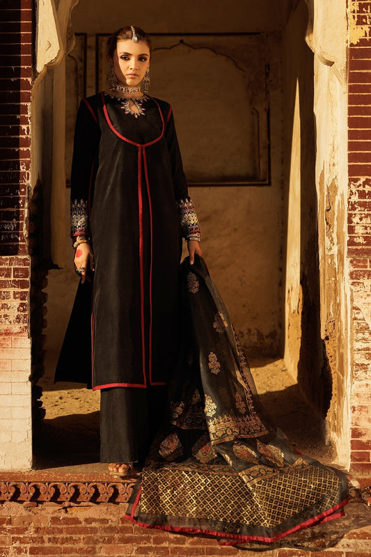 Charizma | Festive Pret | CMA - 5 - 26 B - is Black dress from Charizma - Ladies Clothes - Maria Faisal