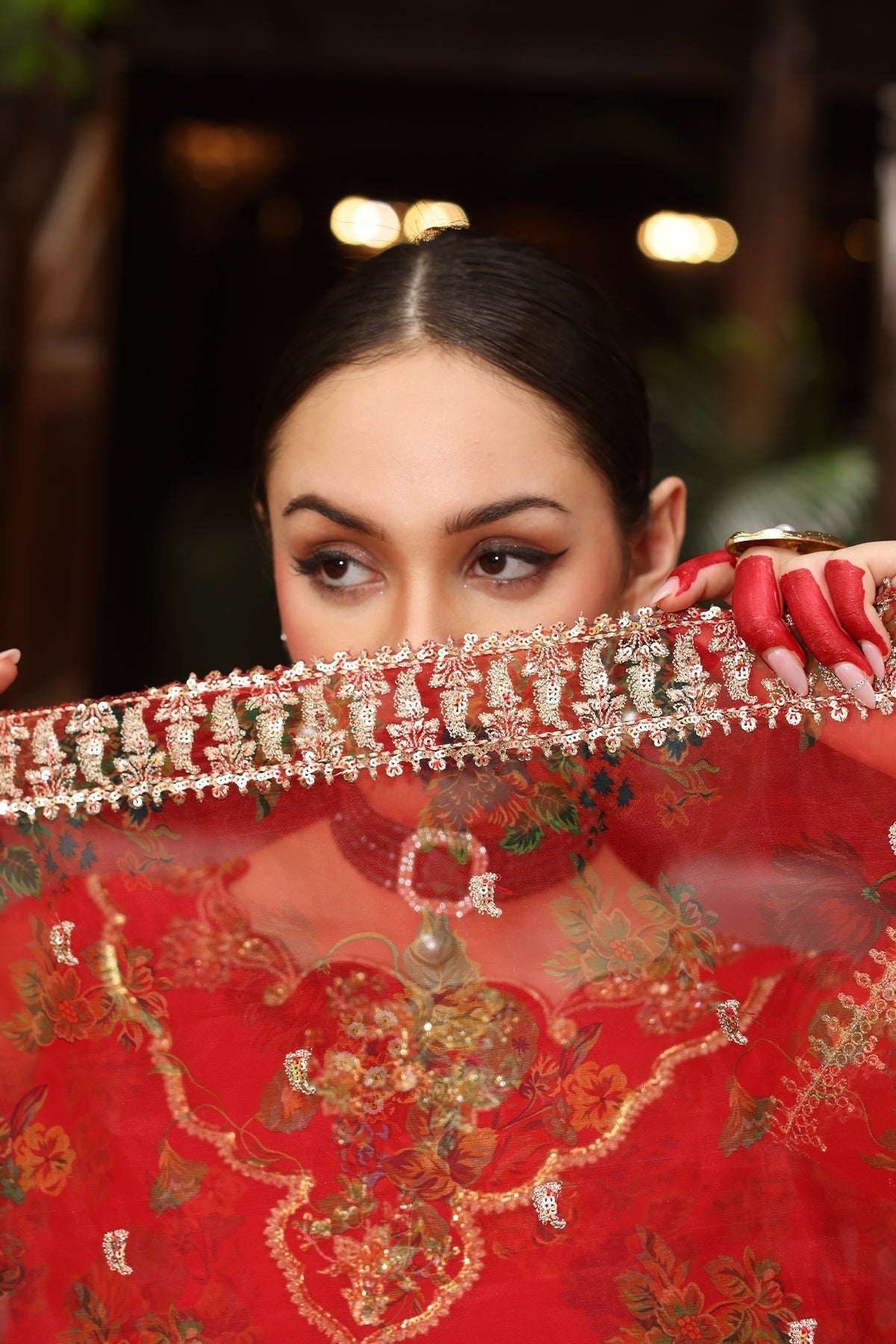 Charizma | Festive Pret | CMA - 5 - 37 O - is Orange dress from Charizma - Ladies Clothes - Maria Faisal