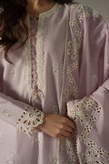 Cross Stitch | Chikankari Lawn 25 | LILAC BLOOM - Ladies Clothes 