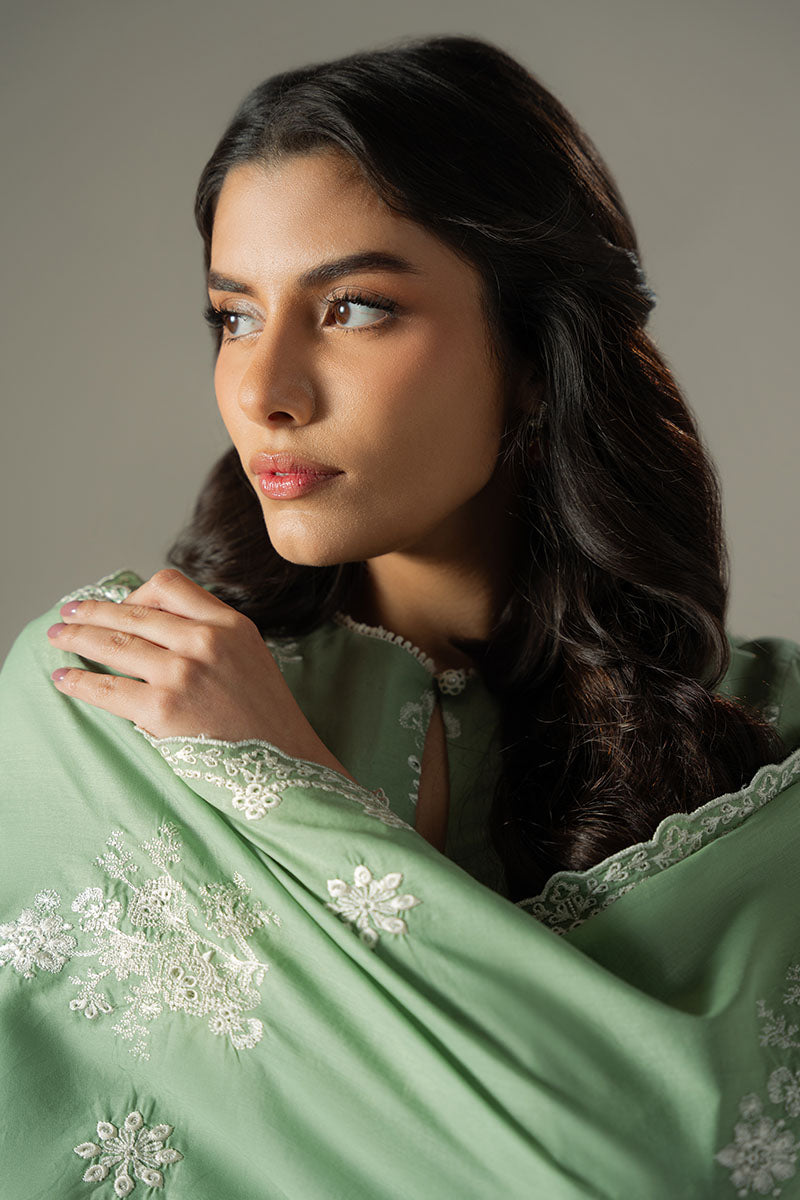 Cross Stitch | Chikankari Lawn 25 | SAGE GARDEN - Ladies Clothes 