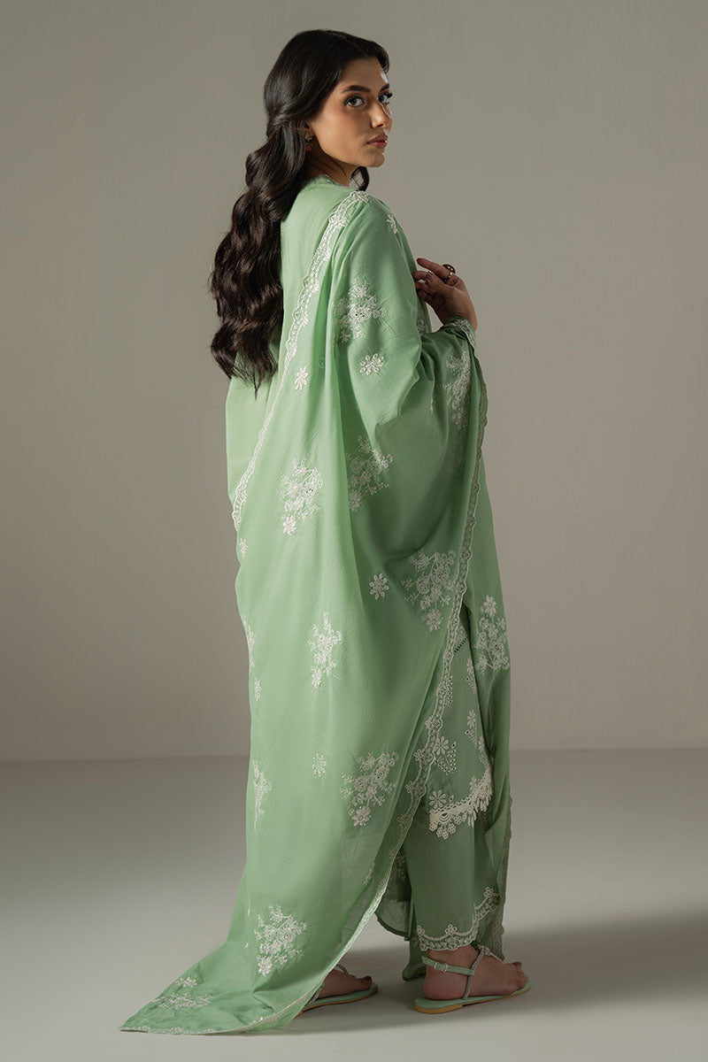 Cross Stitch | Chikankari Lawn 25 | SAGE GARDEN - Ladies Clothes 