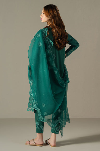 Cross Stitch | Chikankari Lawn 25 | VERDENT FLORA - Ladies Clothes 