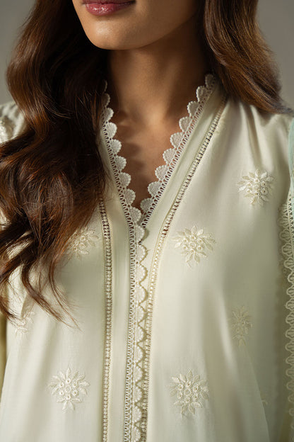 Cross Stitch | Chikankari Lawn 25 | FLORAL MELODY - Ladies Clothes 