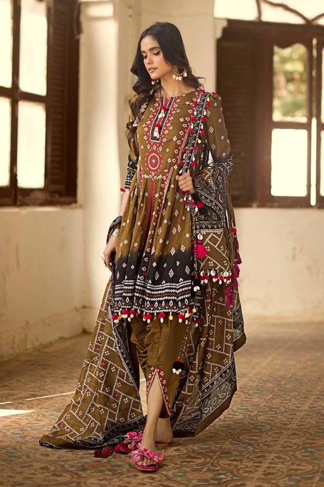 Gul Ahmed | Chunri Collection | CL-42034 - Waniyas