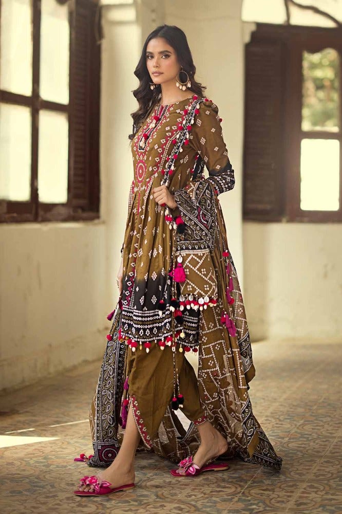 Gul Ahmed | Chunri Collection | CL-42034 - Waniyas