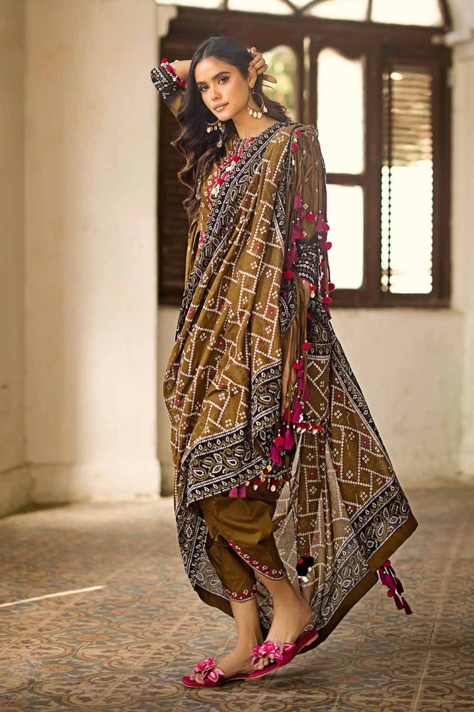 Gul Ahmed | Chunri Collection | CL-42034 - Waniyas