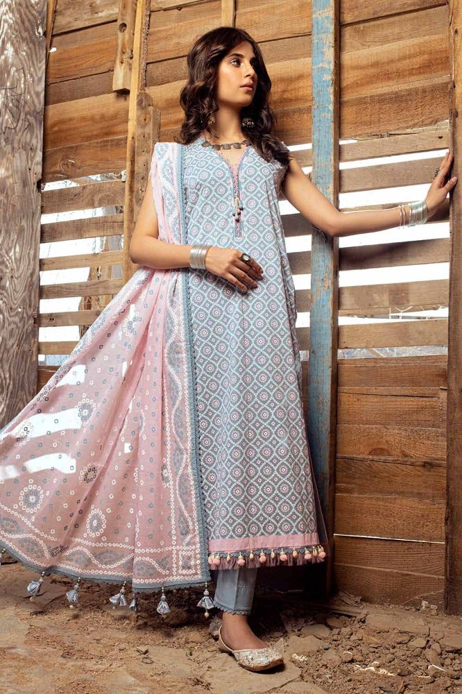 Gul Ahmed | Chunri Collection | CL-42008 A - Maria Faisal