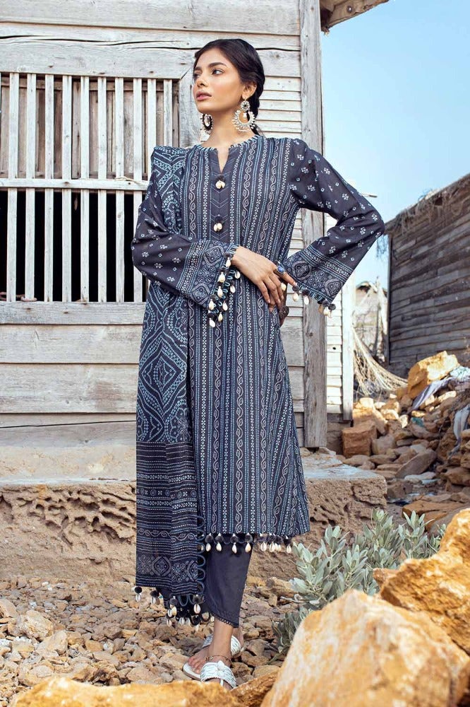 Gul Ahmed | Chunri Collection | CL-42035 - Waniyas