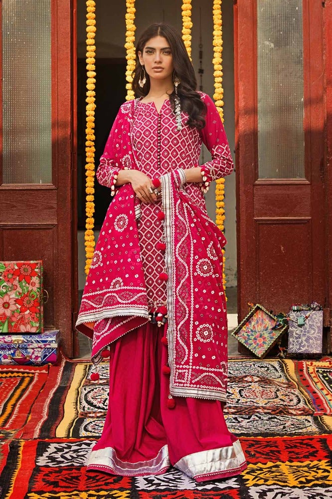 Gul Ahmed | Chunri Collection | CL-42008 B - Waniyas