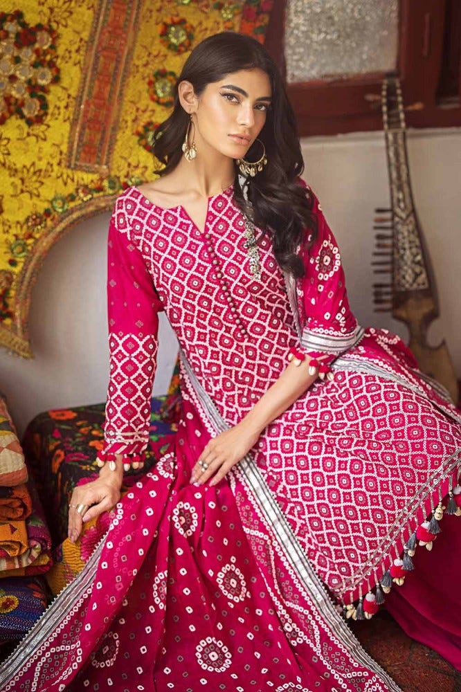 Gul Ahmed | Chunri Collection | CL-42008 B - Waniyas