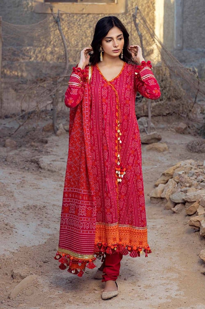 Gul Ahmed | Chunri Collection | CL-42009 - Waniyas