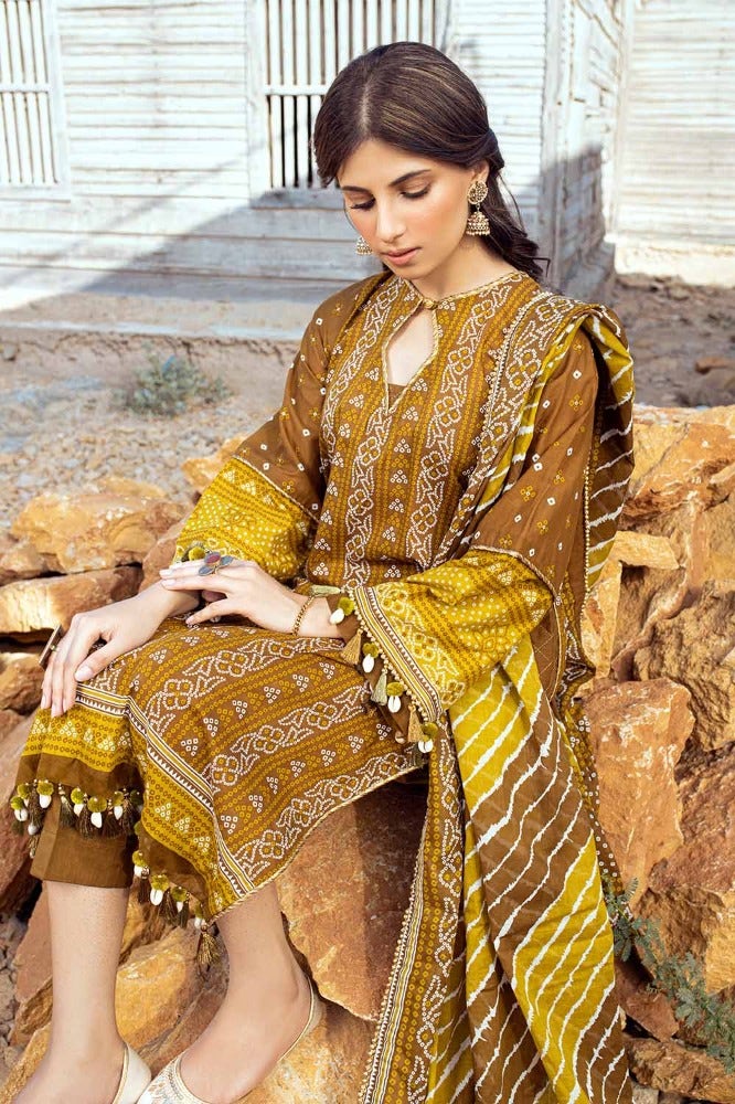 Gul Ahmed | Chunri Collection | CL-42051 - Waniyas