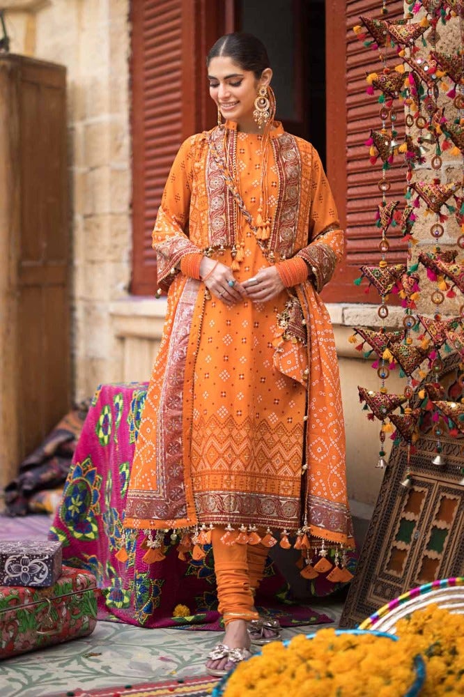 Gul Ahmed | Chunri Collection | CL-42013 B - Waniyas