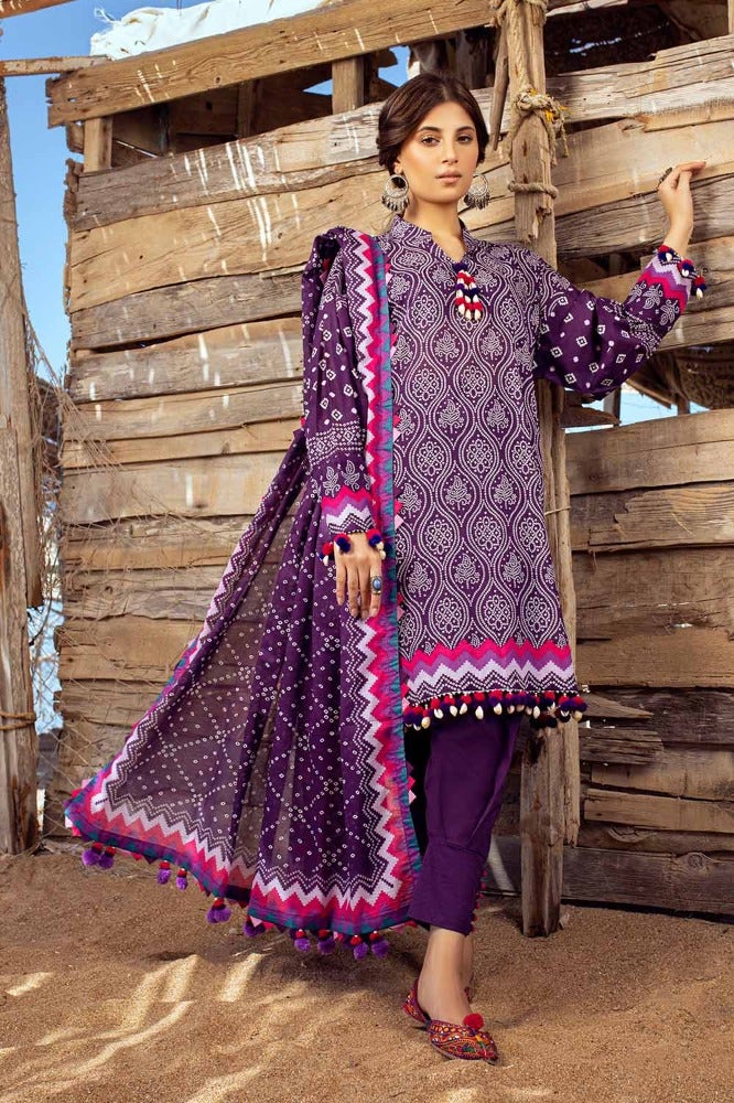 Gul Ahmed | Chunri Collection | CL-42033 - Waniyas