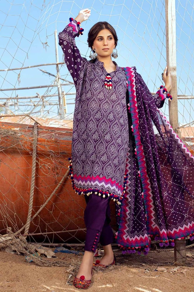 Gul Ahmed | Chunri Collection | CL-42033 - Waniyas