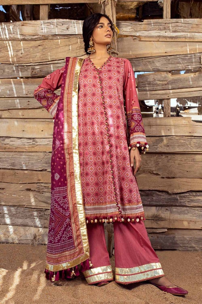 Gul Ahmed | Chunri Collection | CL-42032 A - Maria Faisal