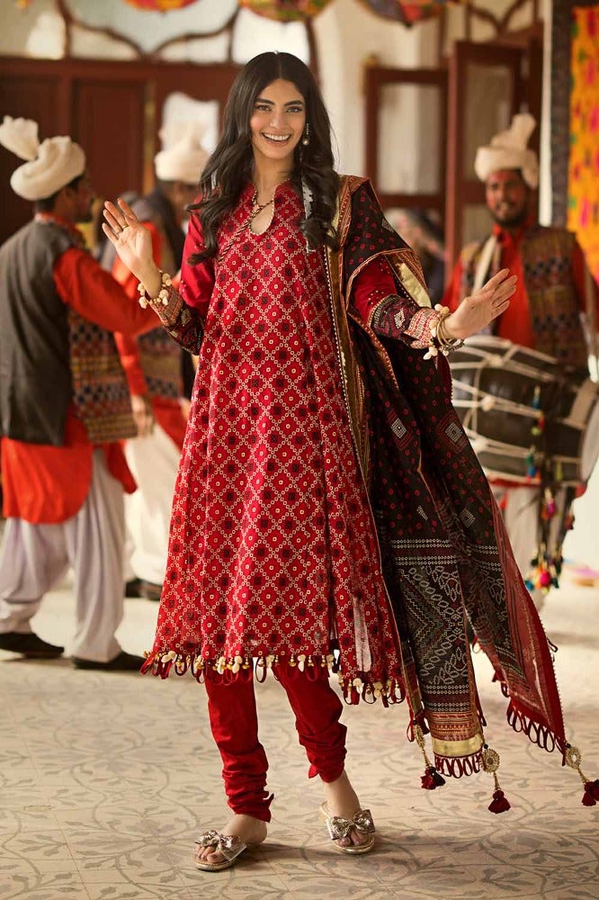 Gul Ahmed | Chunri Collection | CL-42032 B - Waniyas