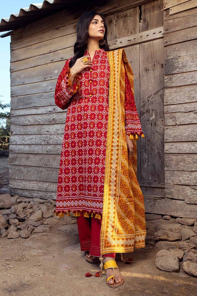 Gul Ahmed | Chunri Collection | CL-42061 - Waniyas