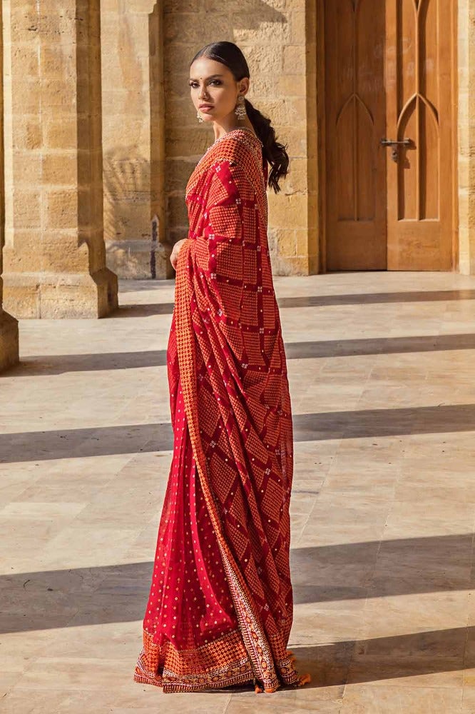 Gul Ahmed | Chunri Collection | PRS-42004 - Maria Faisal