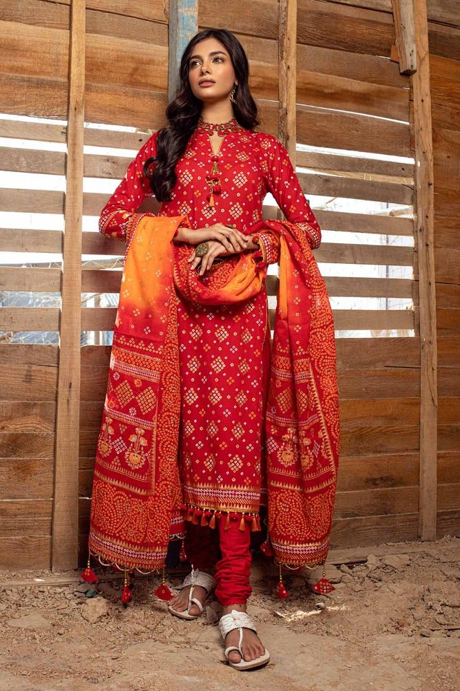 Gul Ahmed | Chunri Collection | CL-42004 A - Maria Faisal