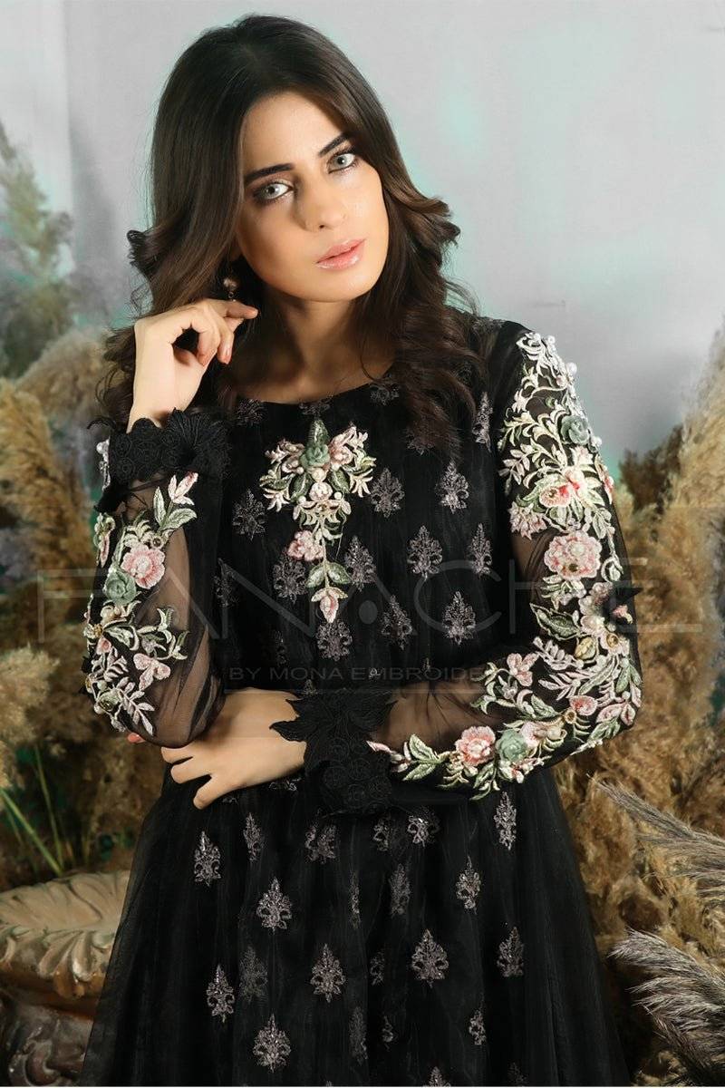 Panache | Pret | Coal Damsel by Maria Faisal - Registered Vendor of : Panache By Mona - type : Ladies Clothes - 100% original wedding dresses