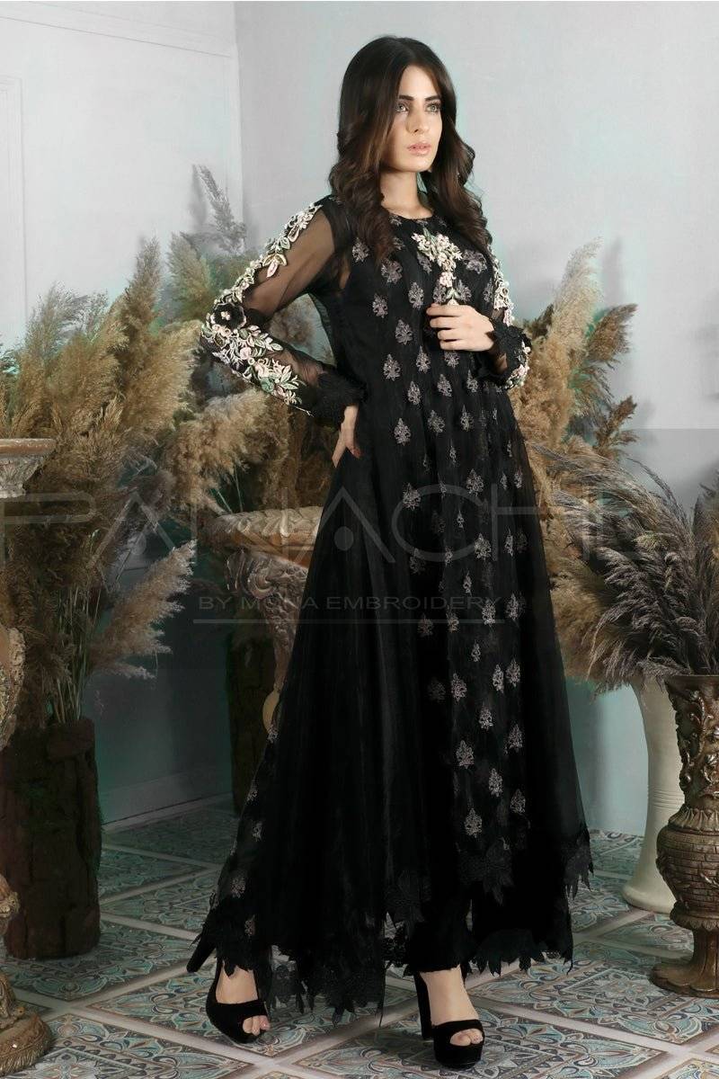 Panache | Pret | Coal Damsel by Maria Faisal - Registered Vendor of : Panache By Mona - type : Ladies Clothes - 100% original wedding dresses