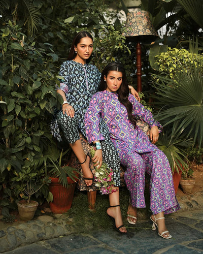 Models Wearing Casual Wear for Daily wear at Maria Faisal in UK.