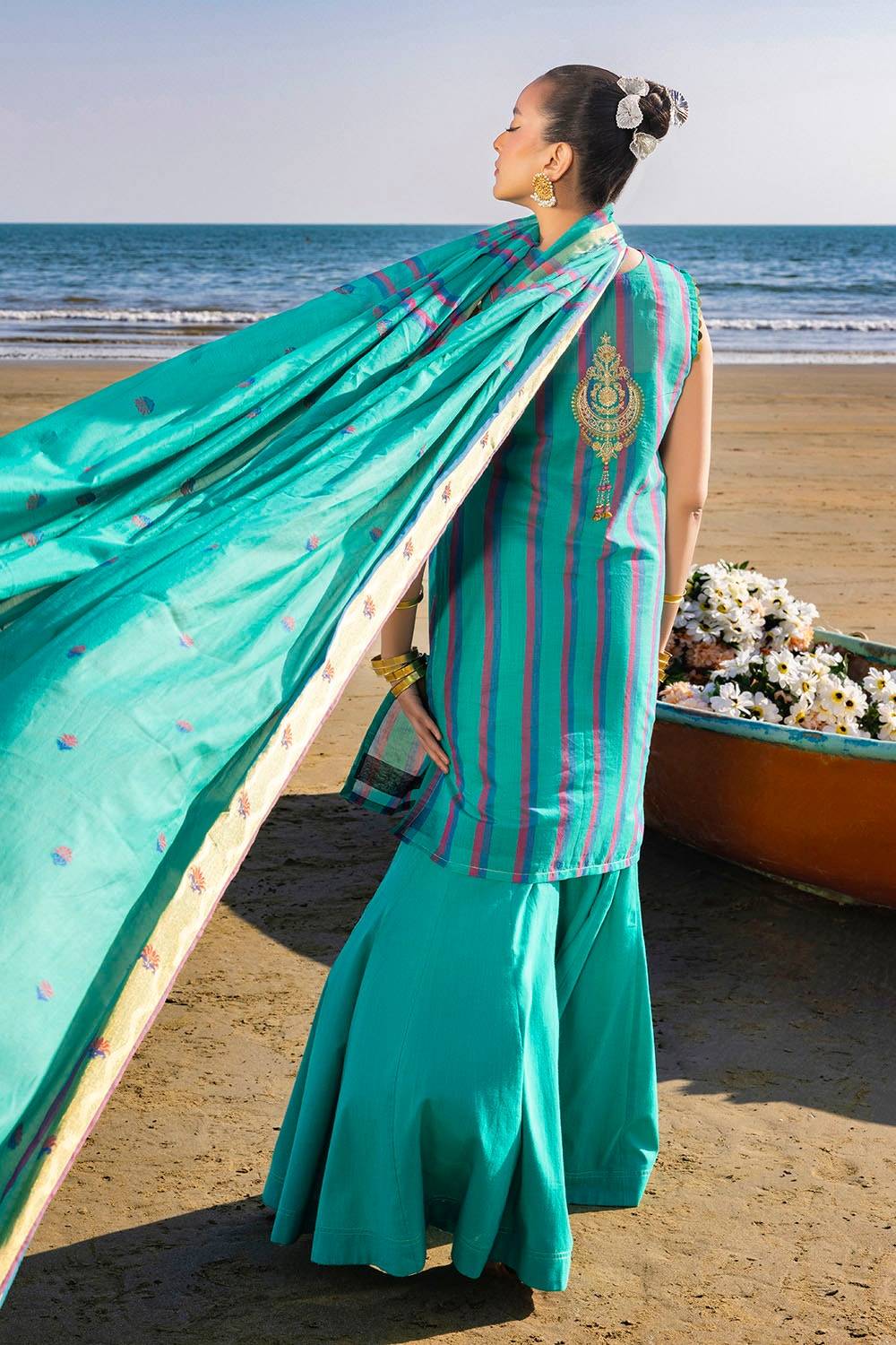 Gul Ahmed | Taara 25 | MJ-42034 by Maria Faisal - Registered Vendor of : Gul Ahmed - type : - 100% original wedding dresses