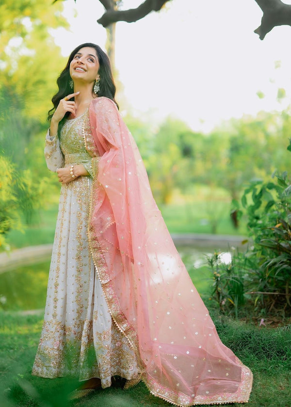 Haseens | Riwayat Luxe | Hooriya - Formal Dress - available at Maria Faisal in UK and USA.