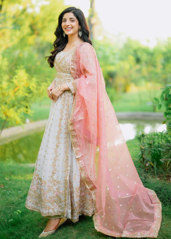 Haseens | Riwayat Luxe | Hooriya - Formal Dress - available at Maria Faisal in UK and USA.