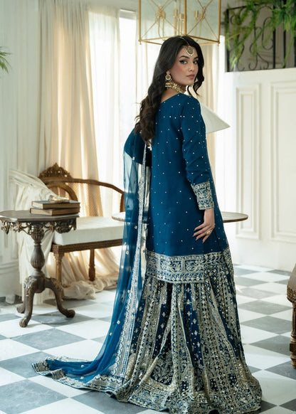 Haseens | Riwayat Luxe | Deeya - Formal Dress - available at Maria Faisal in UK and USA.