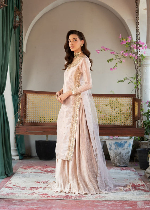 Haseens | Riwayat Luxe | Adeen - Formal Dress - available at Maria Faisal in UK and USA.