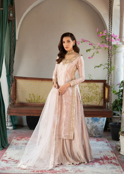 Haseens | Riwayat Luxe | Adeen - Formal Dress - available at Maria Faisal in UK and USA.
