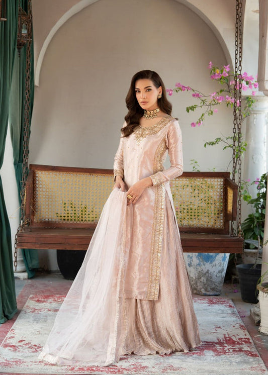 Haseens | Riwayat Luxe | Adeen - Formal Dress - available at Maria Faisal in UK and USA.