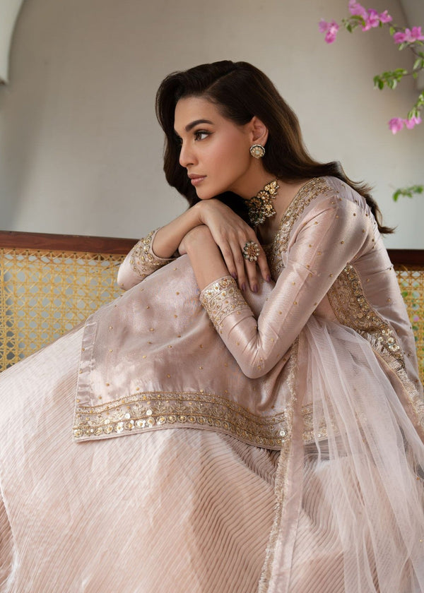 Haseens | Riwayat Luxe | Adeen - Formal Dress - available at Maria Faisal in UK and USA.