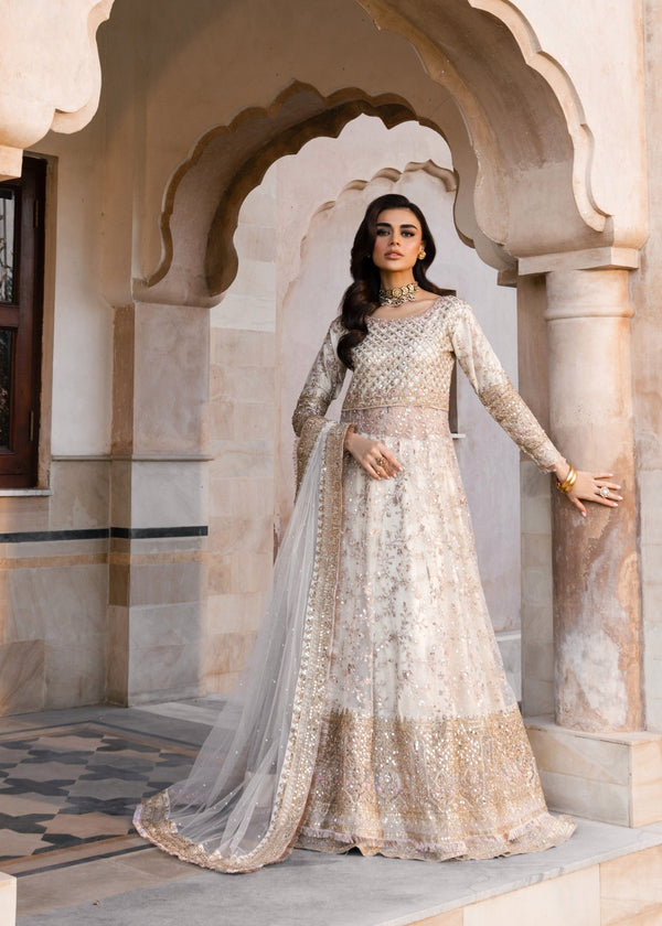 Haseens | Riwayat Luxe | Sabeen - Formal Dress - available at Maria Faisal in UK and USA.