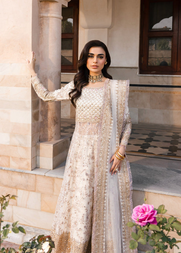 Haseens | Riwayat Luxe | Sabeen - Formal Dress - available at Maria Faisal in UK and USA.