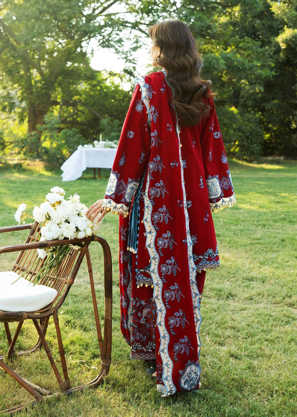 Sadaf Fawad Khan | Siraa Lawn 25 | KOI - A by Maria Faisal - Registered Vendor of : Sadaf Fawad Khan - type : Ladies Clothes - 100% original wedding dresses