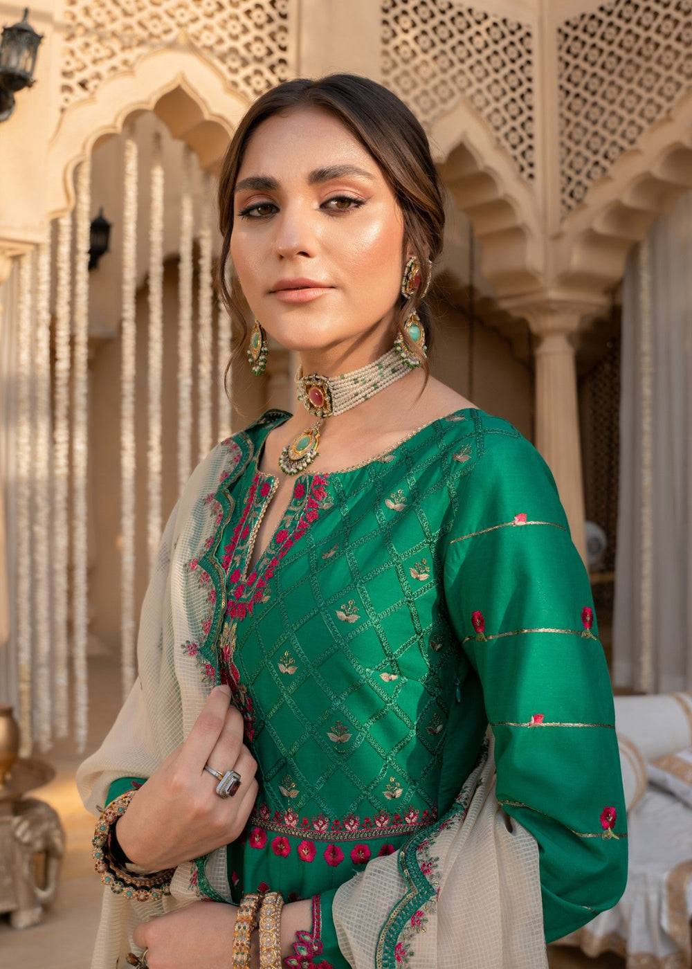 Meem | Singhar 25 | ZAMURD by Maria Faisal - Registered Vendor of : Meem - type : Ladies Clothes - 100% original wedding dresses